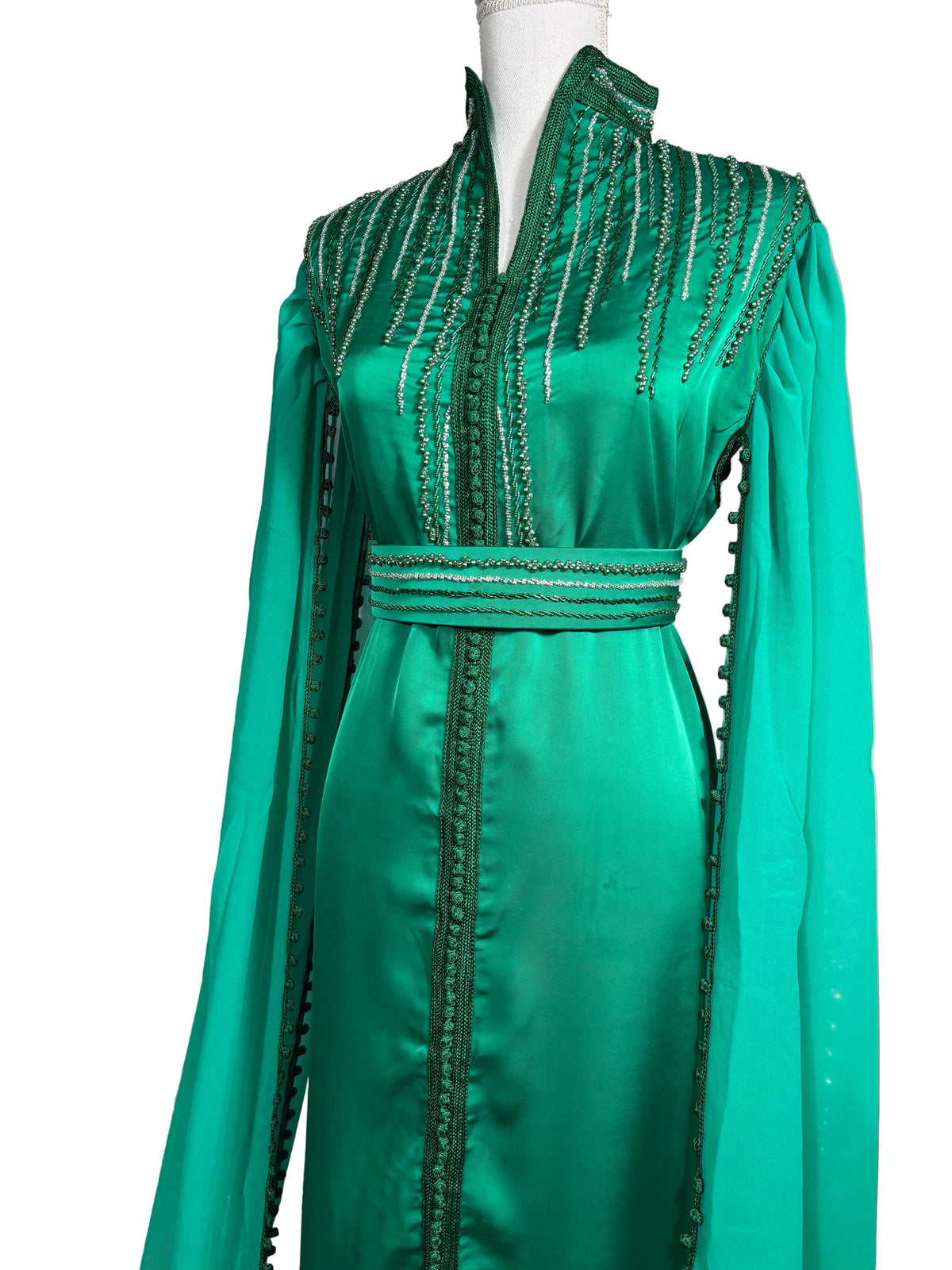 Cape Caftan Marocain - Veste Élégante Femme Luxe