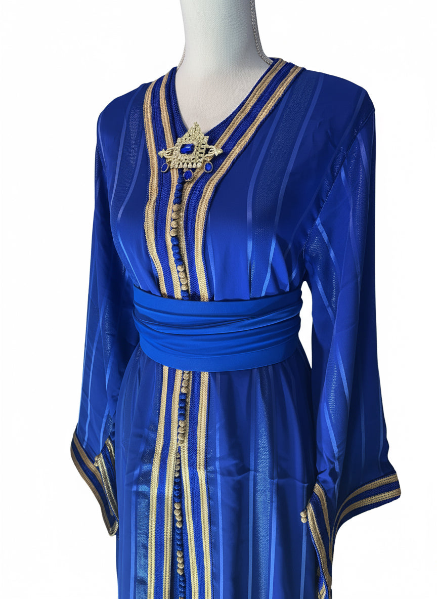 Takchita Royal JOHARA Bleu Éclat
