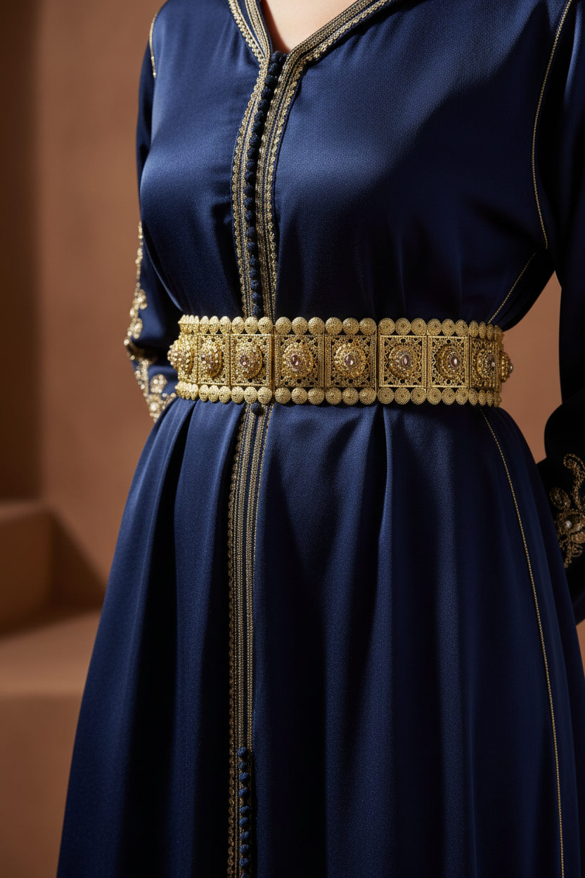 Ceinture Strass Cérémonie - Accessoire Caftan Takchita