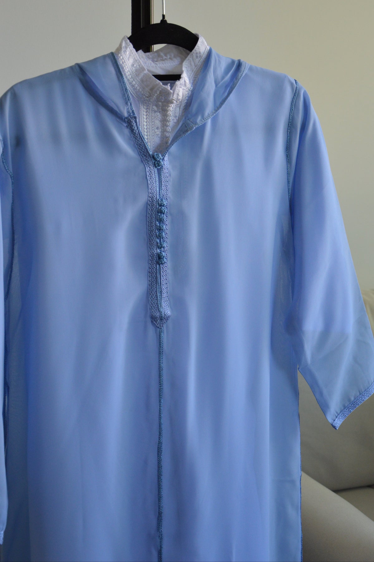 Djellaba Garçon Bleu Ciel – Djellaba Marocaine Enfant