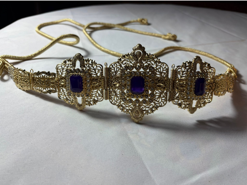 Ceinture Cristaux Cérémonie - Accessoire Caftan Takchita