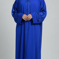 Jellaba Johara Bleu - Djellaba Marocaine de Luxe