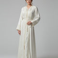 Kimono Premium Blanc – Pureté, Légèreté & Luxe Oriental