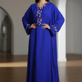 GANDOURA FARASHA BLEU ROI BRODE