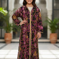 Takchita Fille Violette - Caftan Marocain Enfant de Luxe