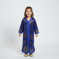 Takchita Enfant Sequins Bleu - Éclat et Élégance Marocaine