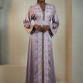 Caftan Lilas Perlé - ZEYNAYA PRESTIGE