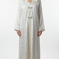 White Velvet Jellaba 2 Pieces