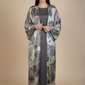 ABAYA KIMONO Dubai Premium avec Foulard Assorti
