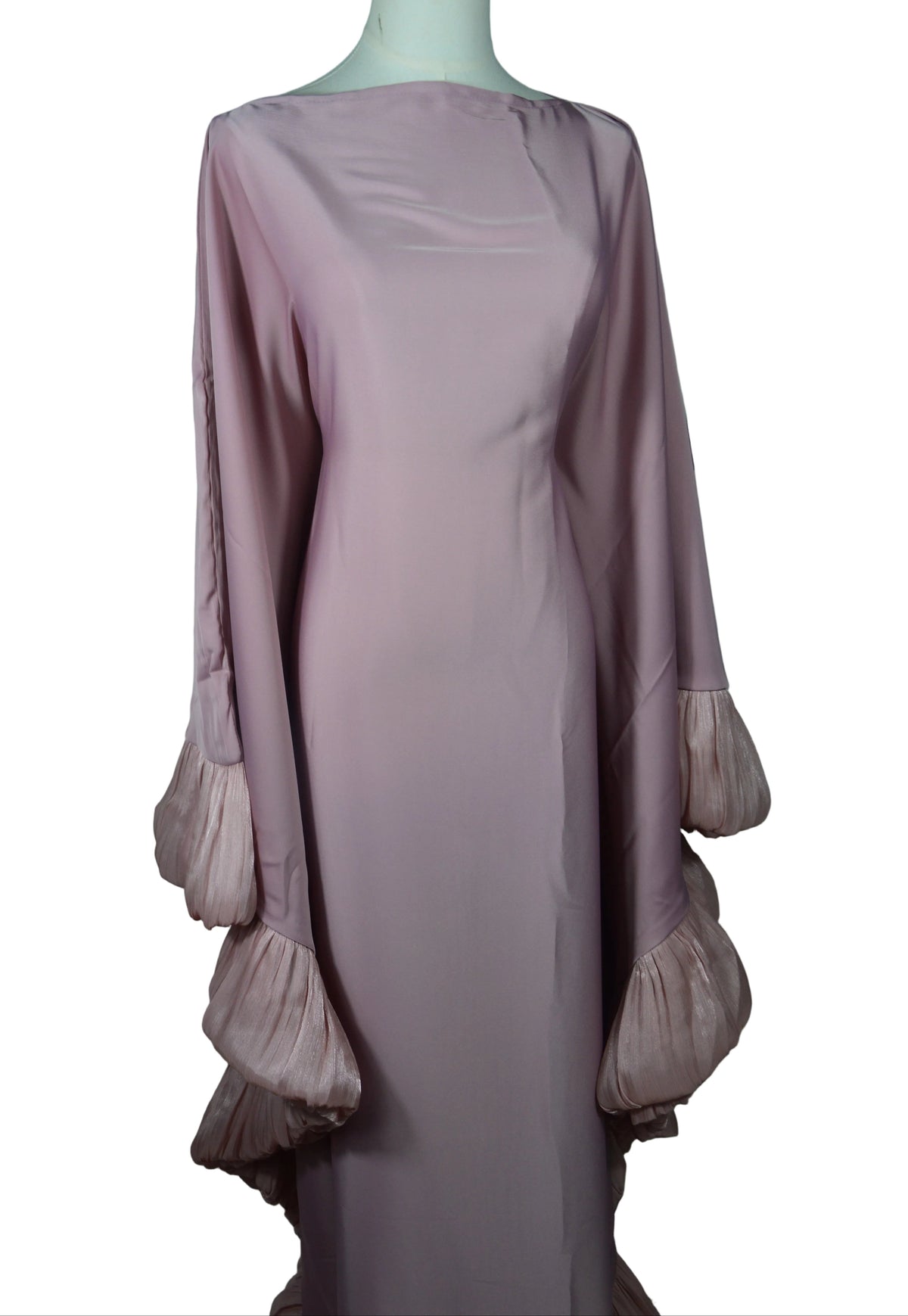 Abaya Rose Papillon - Élégance Emiratie